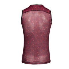 Jersey Ciclismo M/S Bioracer Interior Breeze Hombre Bordeaux