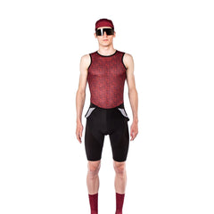 Jersey Ciclismo M/S Bioracer Interior Breeze Hombre Bordeaux