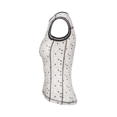 Jersey Ciclismo M/S Bioracer Interior Ns Bit Map Mujer Beige