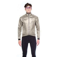 Chaqueta Ciclismo Bioracer Epic Rain Brown Grey Hombre