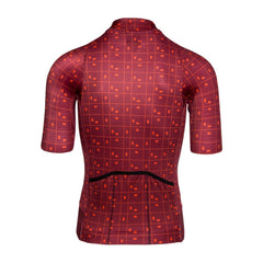 Jersey Ciclismo Bioracer Maillot Epic Bit Map Burdeos