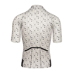 Jersey Ciclismo Bioracer Epic Bit Map Hombre Beige