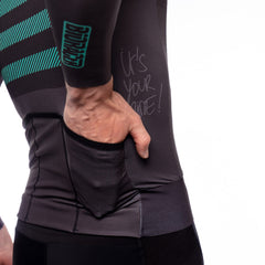 Jersey Ciclismo Bioracer Epic Hombre LifeIsNotaRace B-Mint