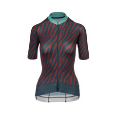 Jersey Ciclismo Bioracer Mujer Epic Le Cabine Navy-Bordeaux