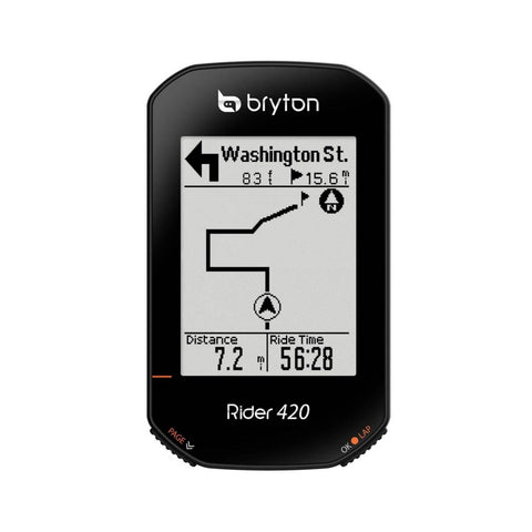 Ciclocomputador Bryton Rider 420 + Soporte