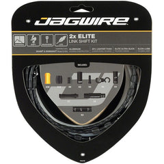 Kit Funda y Guaya de Cambios Jagwire Elite Link X2 Negro