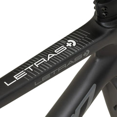 Marco de Ruta GW Letras+D 25 Carbono Negro Misty Brillante