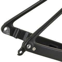 Marco de Ruta GW Letras+D 25 Carbono Negro Misty Brillante