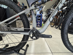 Bicicleta MTB GW Mamba Doble Suspensión XC Gris Dark Hazy