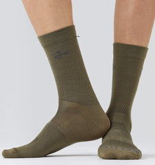 Medias Ciclismo Givelo Olive Unisex