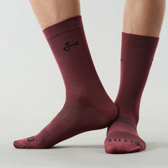 Medias Ciclismo Givelo Calcetines G-Socks Morado