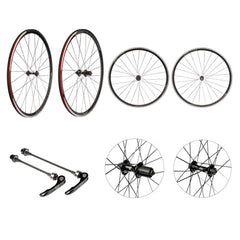 Ruedas Ruta GW 700C Omega 24H Negro