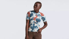 Jersey Ciclismo M/C Mujer ADV Garment Washed White Mountains