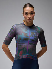 Jersey Ciclismo M/C Unisex Givelo C.D.A.Print OilSpill