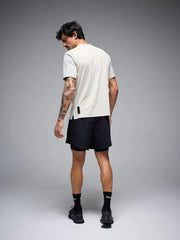 Camiseta Casual Hombre Givelo Bynd Osaka Marfil