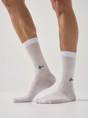 Medias Ciclismo Givelo Calcetines Ultra G-Logo White