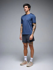 Camiseta Casual Hombre Givelo Bynd Osaka Azul