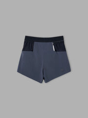 Pantaloneta Running Hombre Givelo BYND 5" Gris Oscuro