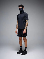 Camiseta Casual Hombre Givelo Bynd Osaka Negra