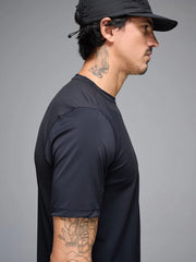 Camiseta Casual Hombre Givelo Bynd Osaka Negra