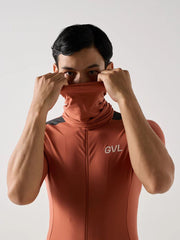 Protector de Cuello Facial Givelo Modern Classic Chutney