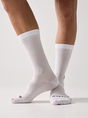 Medias Ciclismo Givelo Calcetines Ultra Don't Settle White