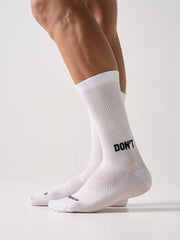Medias Ciclismo Givelo Calcetines Ultra Don't Settle White