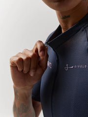 Jersey Ciclismo M/C Unisex Givelo Essntl Grafeno Azul