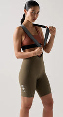 Pantaloneta Ciclismo C/T Givelo Lacefly Mujer Militar