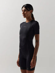 Pantaloneta Ciclismo S/T Mujer Givelo Essntl Negro