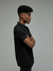 Polo Hombre GVL Pique Negra