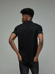 Polo Hombre GVL Pique Negra