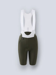 Pantaloneta Ciclismo C/T Mujer Givelo HD Pro Oliva