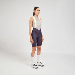 Pantaloneta de Ciclismo C/T Mujer Suarez Hard Dark Purpple