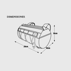 Bolso Portaherramientas Cilindro 2L