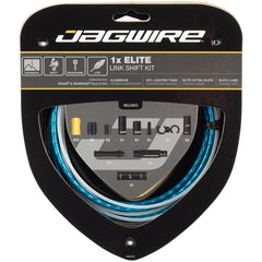 Kit Funda y Guaya de Cambios Jagwire Elite LINK 1X AZUL