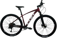 Bicicleta MTB Cliff Muddy 7 SS-SR 29" VinoTinto Blanco 2022