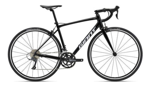 Bicicleta Ruta Giant Contend 3 Negro/plata 2023