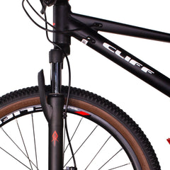 Bicicleta Cliff Lizard Niños 24 2025 7V Freno Hidráulico Neg