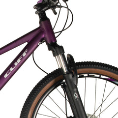 Bicicleta Cliff Lizard Niños 24 2025 7V Freno Hidráulico Mor