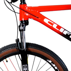 Bicicleta MTB Cliff Rocket 27.5 HD 11 Vel Negro/Rojo 2025
