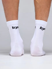 Medias Ciclismo Givelo Calcetines Ultra BYND Blancas