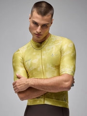 Jersey Ciclismo M/C Unisex Givelo G90 Light Botanic Yellow