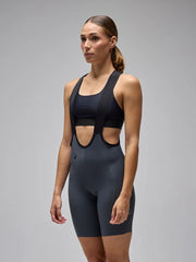 Pantaloneta Ciclismo C/T Mujer Givelo G90 Ultra BIB Grey