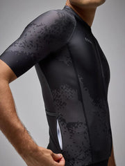 Jersey Ciclismo M/C Givelo ESSNTL Pixel Negro