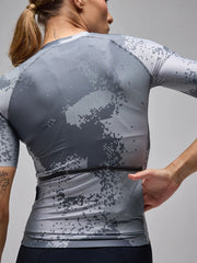 Jersey Ciclismo Mujer M/C Givelo ESSNTL Pixel Slate