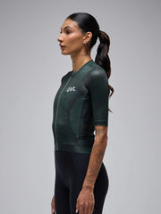 Jersey Ciclismo M/C Mujer Givelo ModernClassic GrapheneGreen