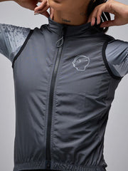 Chaleco de Ciclismo Mujer Givelo ESSNTL Quick FreeGiletGrey