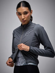 Chaqueta de Ciclismo Mujer Givelo ESSNTL Jacket Grey