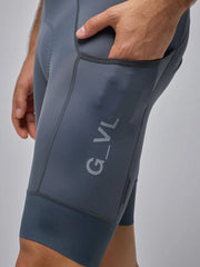 Pantaloneta Ciclismo C/T Hombre Givelo ESSNTL Cargo Grey